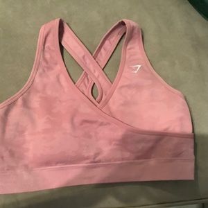 Gymshark pink sports bra size M